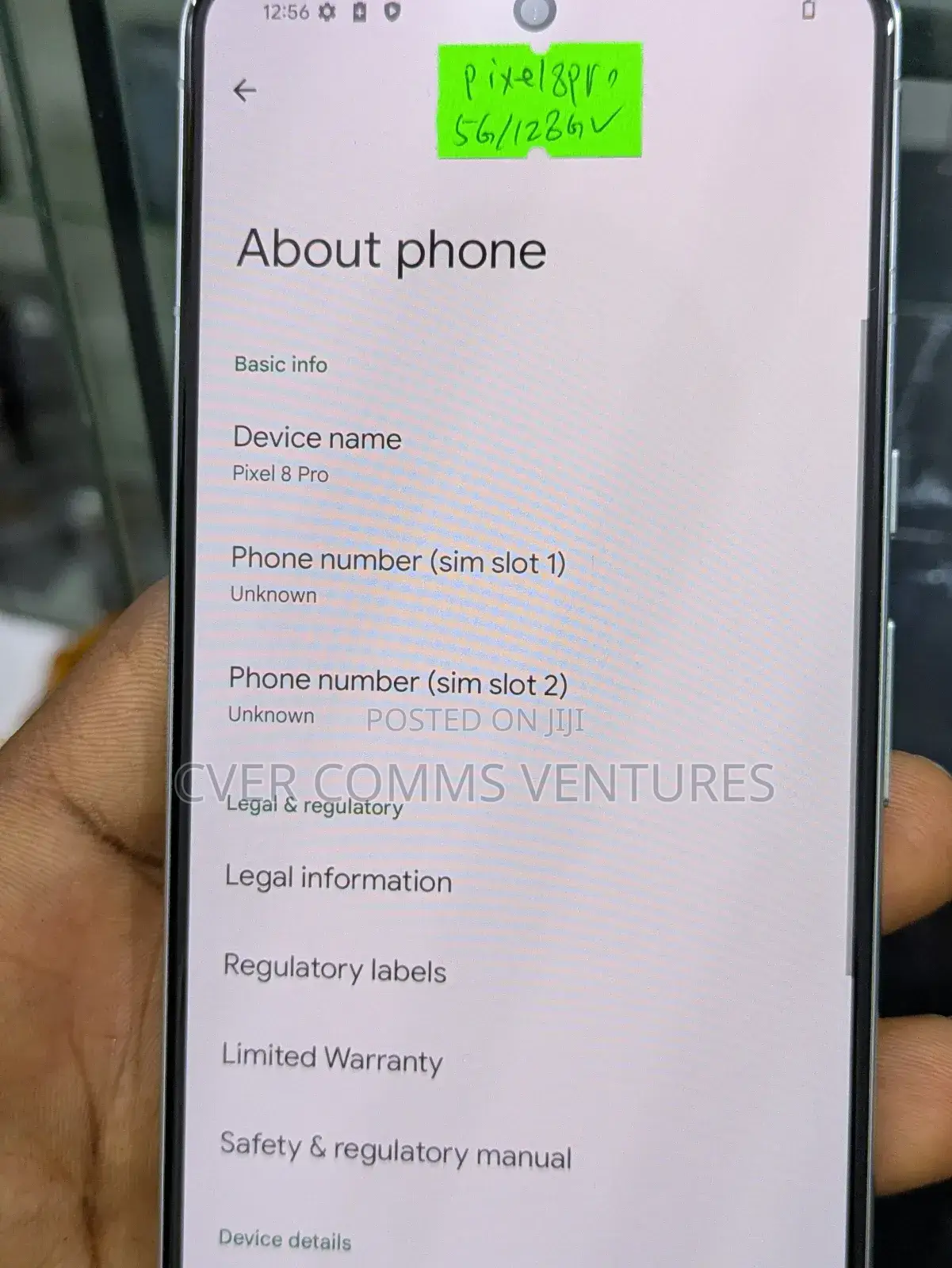 Google Pixel 8 Pro 128 GB Black