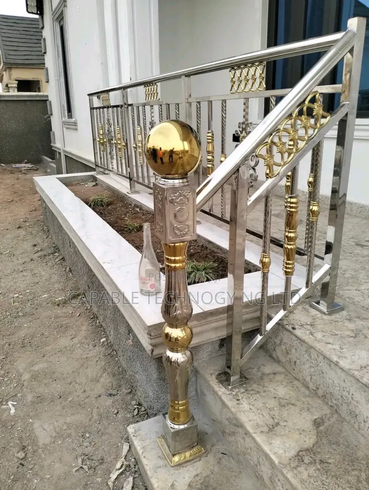 Stainless Handrail Design