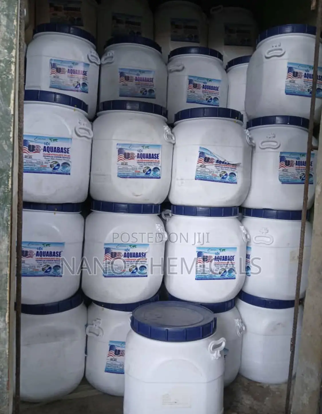Vegetable Fat, Chlorine, Soda Ash