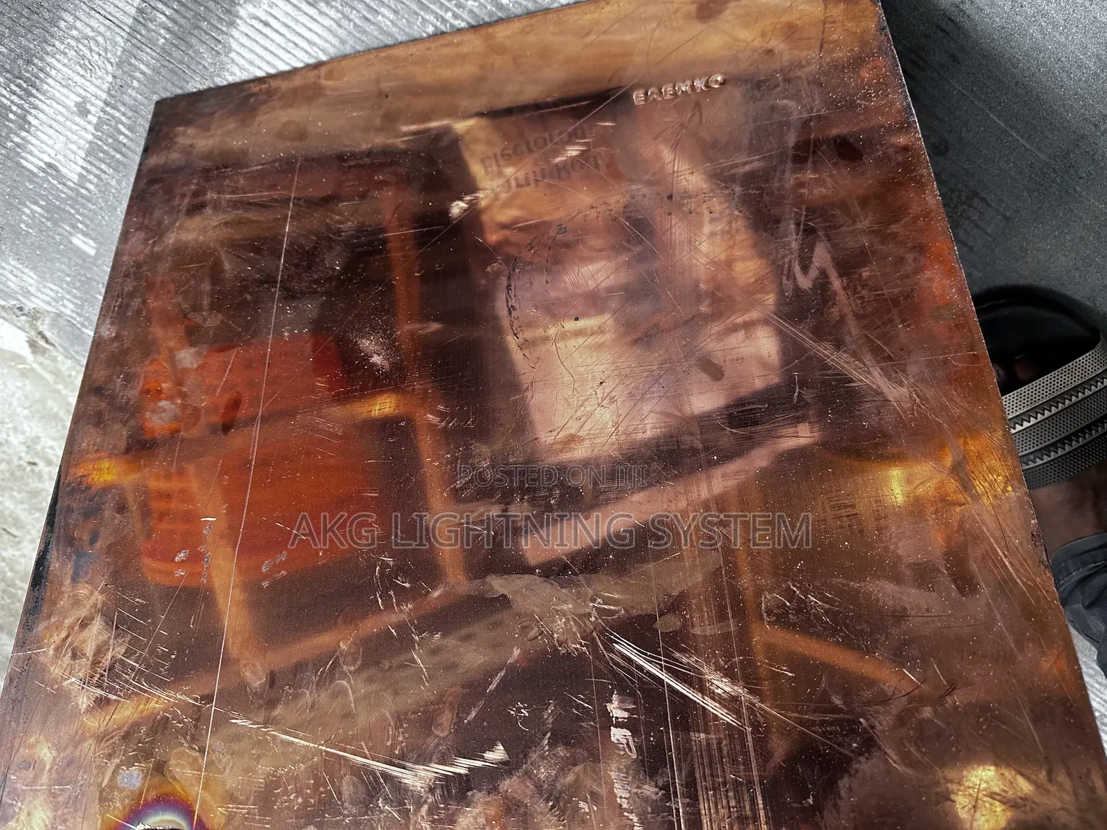 Copper Lattice Plates