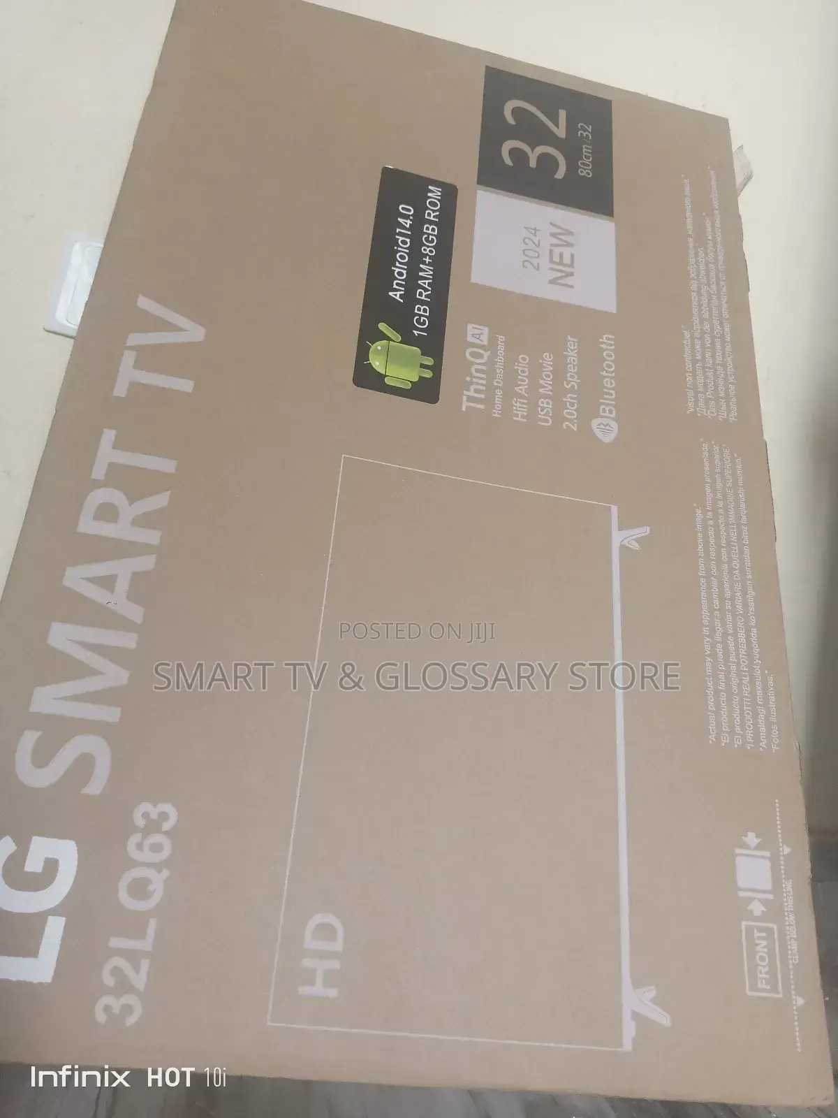 32 Inches With Port Hd Android Version*