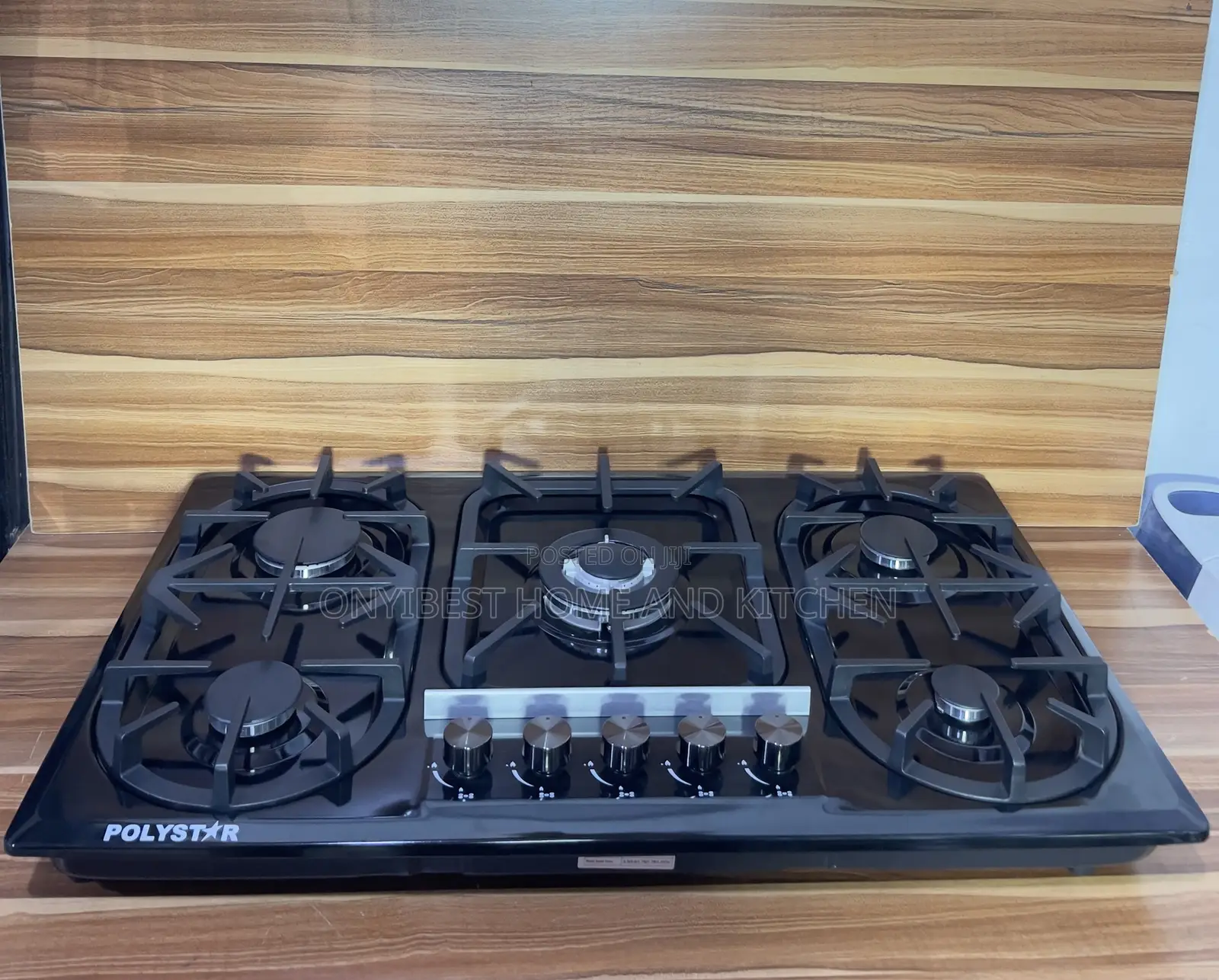 Five Bunners Phiima Stainless Gas Cooker