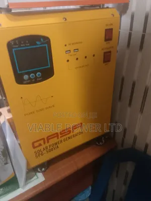 This Is Our All in One Solar Generator 500va