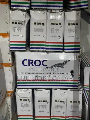 Solar Gel Battery 210ah Croc