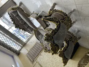 Set of High Quality Imported Royal Fabric Sofa Chair