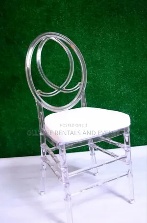 Gold Clear Dior Chairs