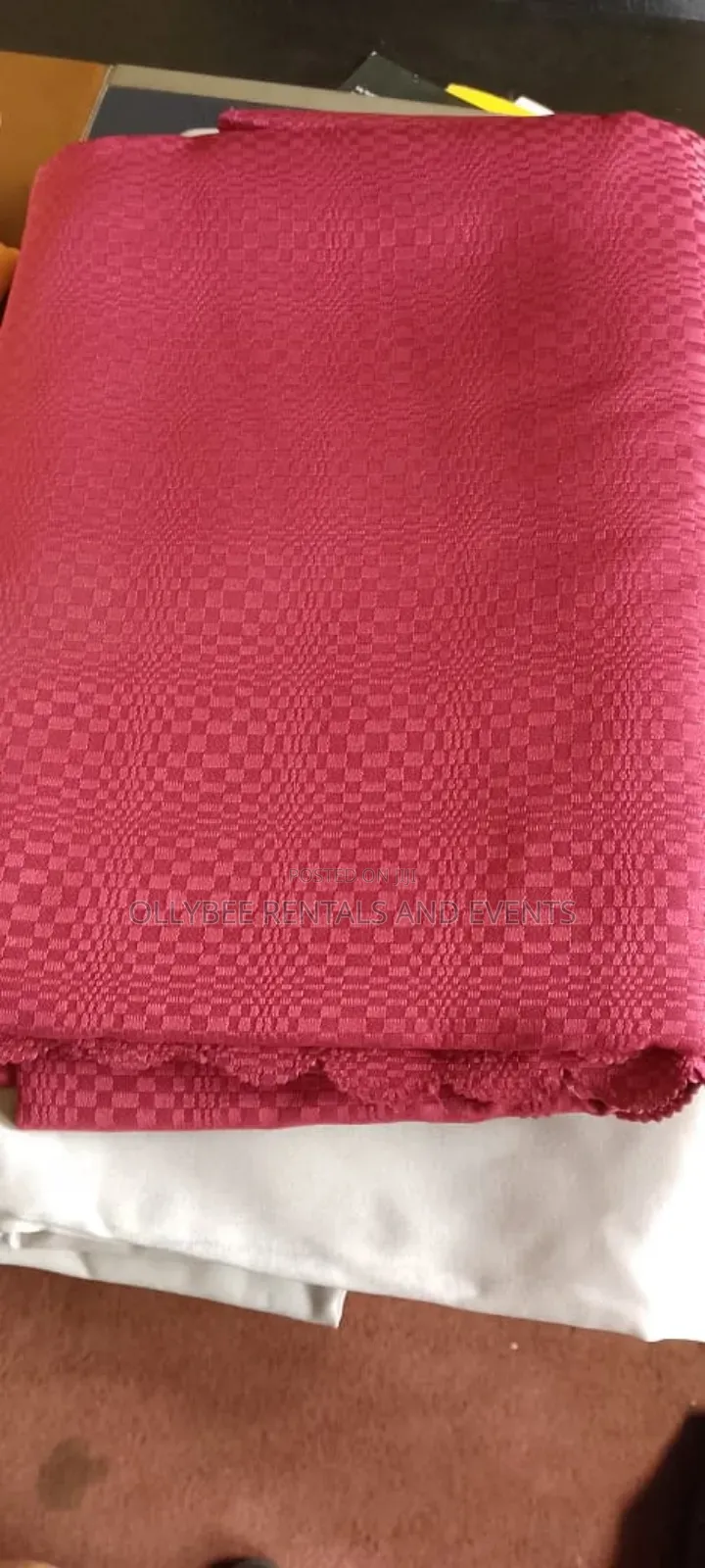 Table Cloth Covers Available for Rent