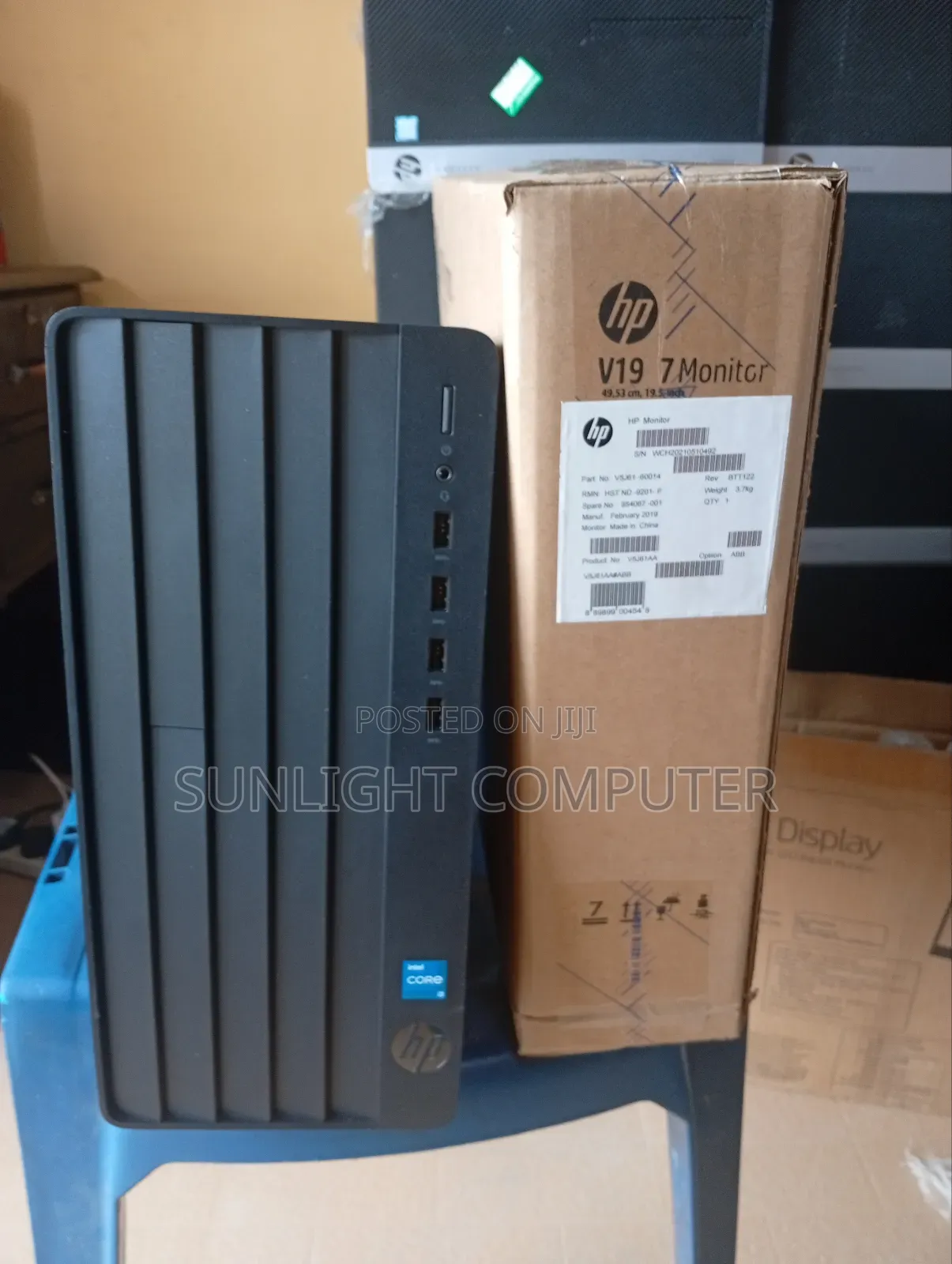 New Desktop Computer HP 290 G9 8GB Intel Core I3 SSD 512GB