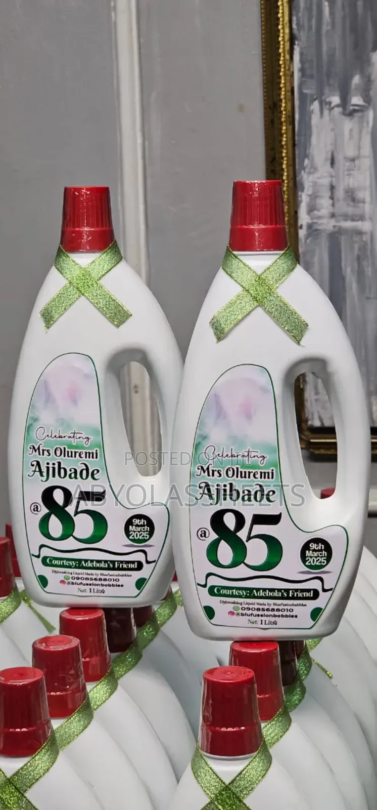 Liquid Soap Souvenirs