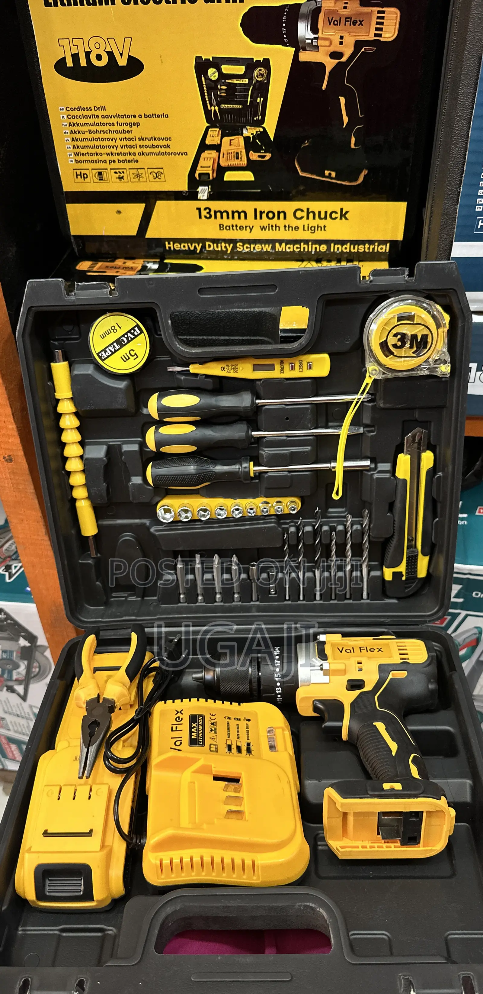 Val Flex Complete Tools Set and Screw Machine