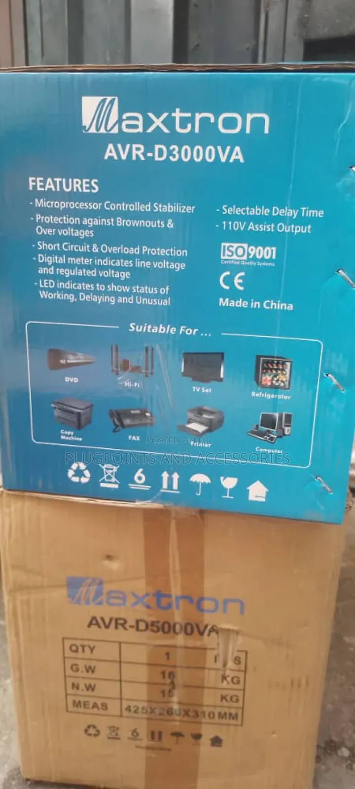 Maxtron 3000w Digital Stabilizer/Avr