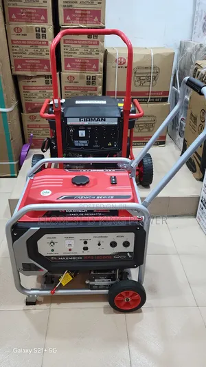 15kva 100% Pure Copper Maxmech Petrol Generator