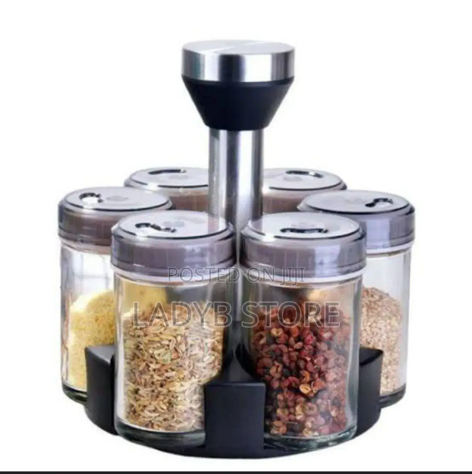 6set Rotating Spice Container