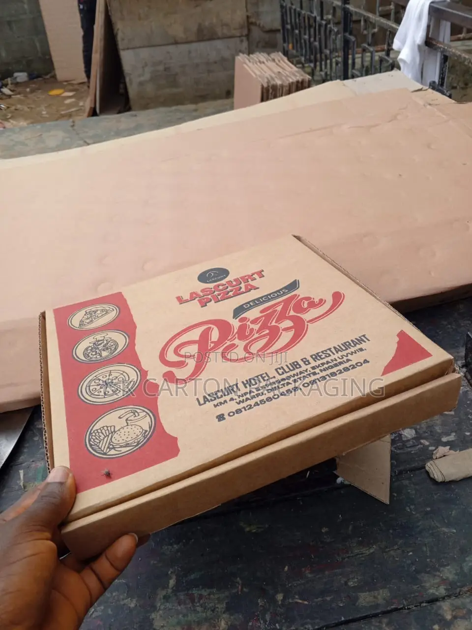 Pizza Carton Two Colors