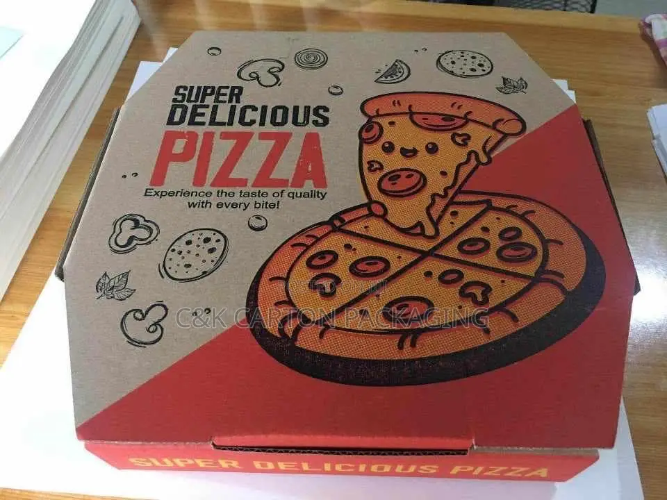 Pizza Carton Two Colors