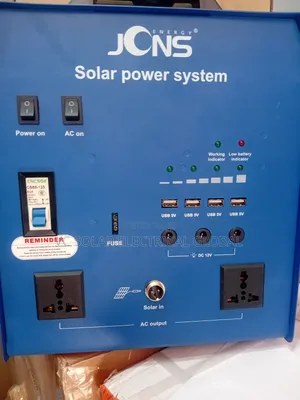 JCNS 1800w Solar Generator With Solar Panel 320w 52v