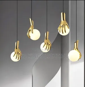 Resin Hand Palm Lights Bedside Pendant Light