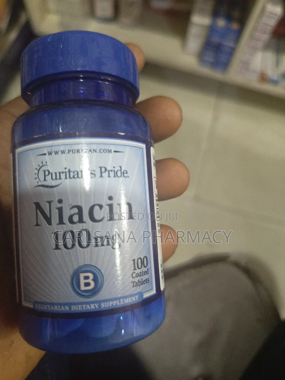 Puritans Pride Niacin 100mg