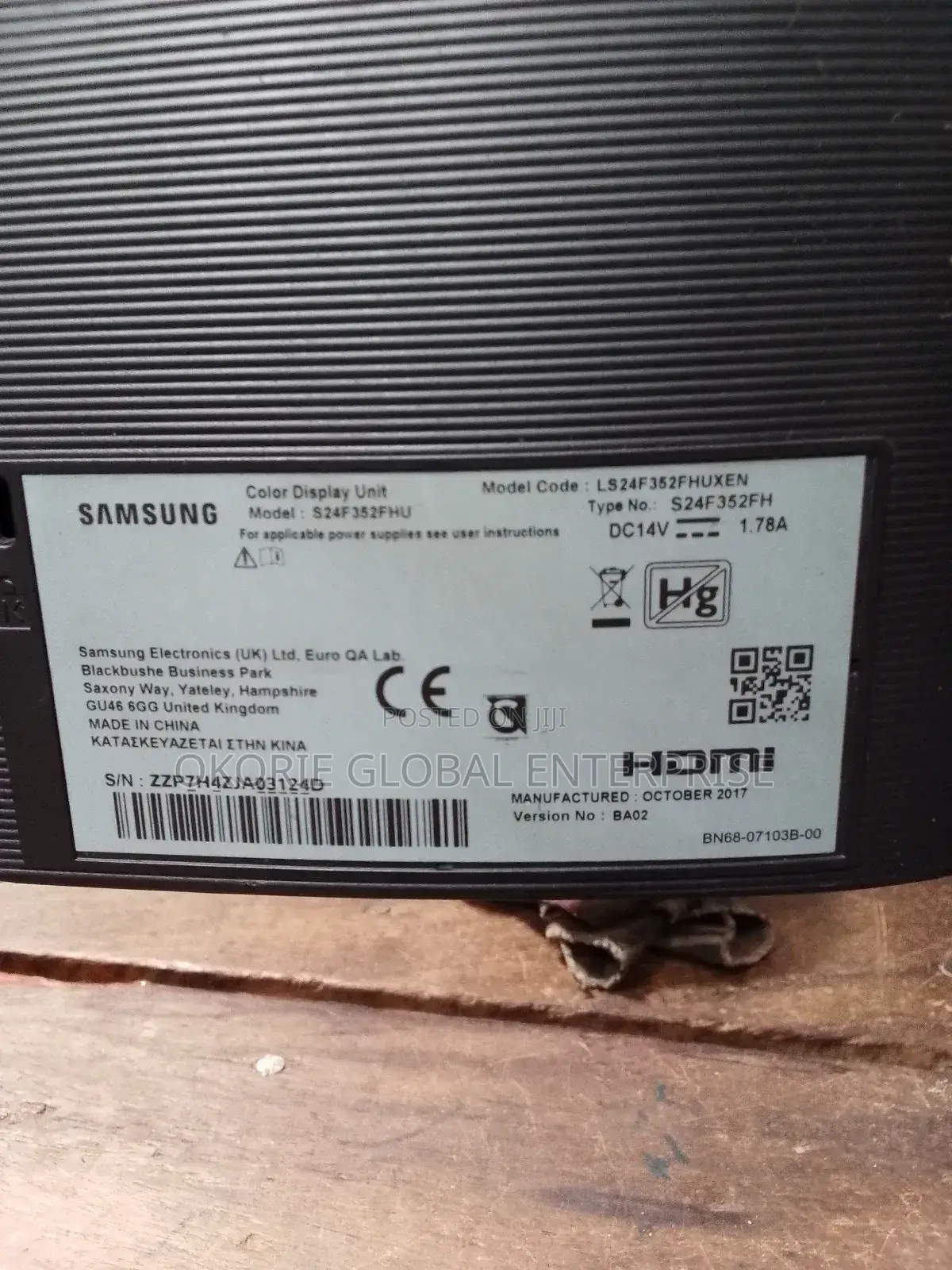 Samsung Curved Monitor