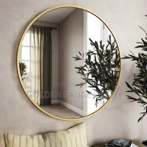 Vintage 70cm Round Mirror