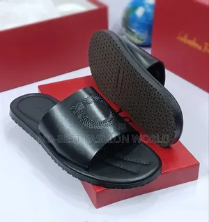 Ferragamo Quality Leather Slippers
