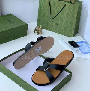 Gucci Leather Slippers
