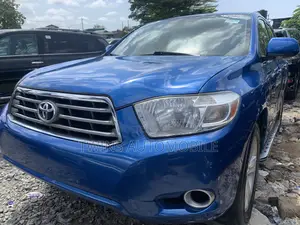 Toyota Highlander Limited 2009 Blue