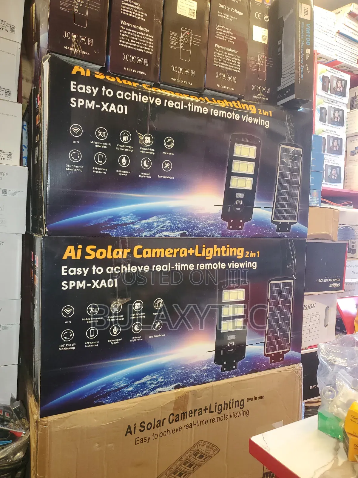 Solar Street Light With Camera