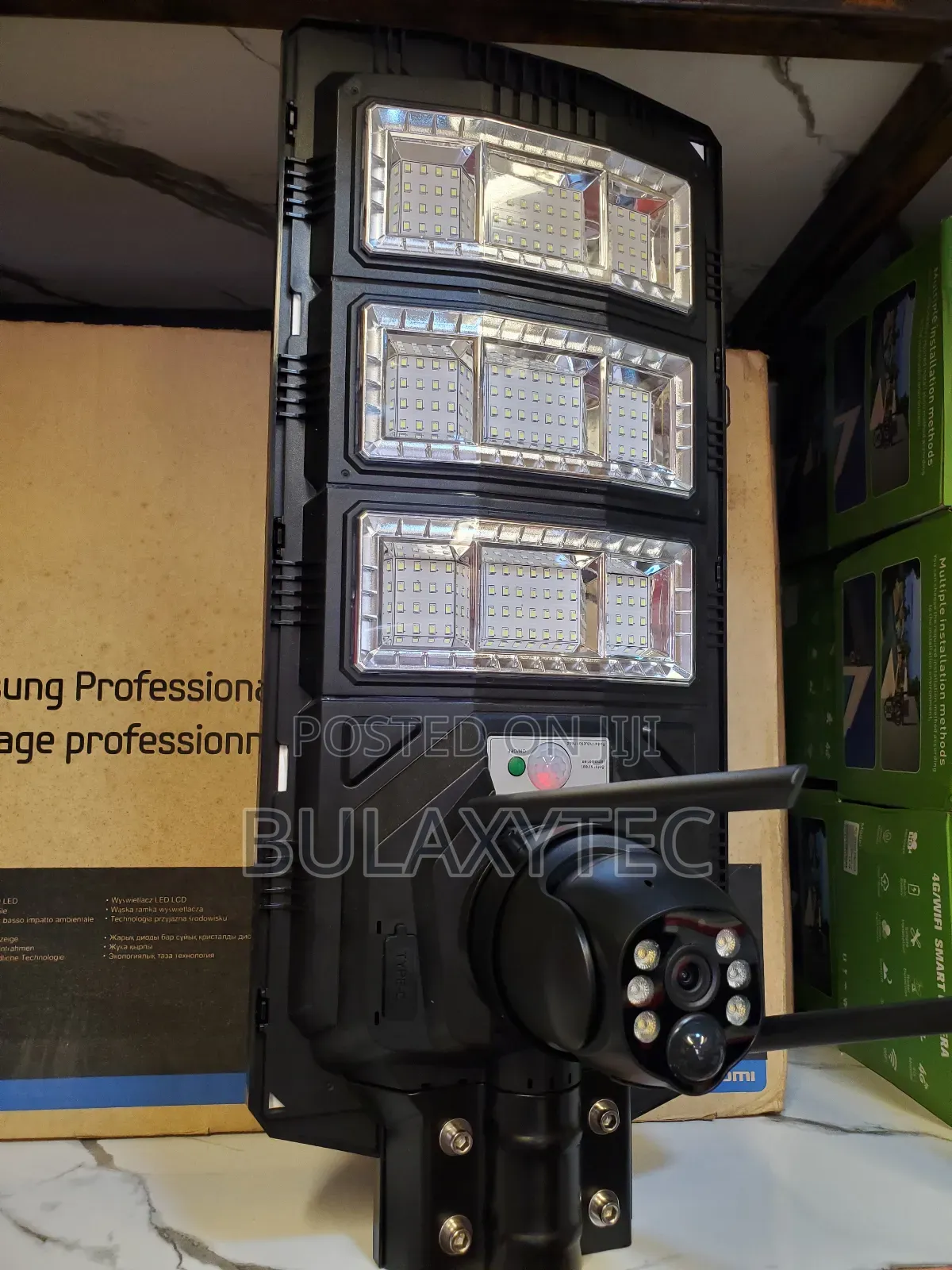 Solar Street Light With Camera