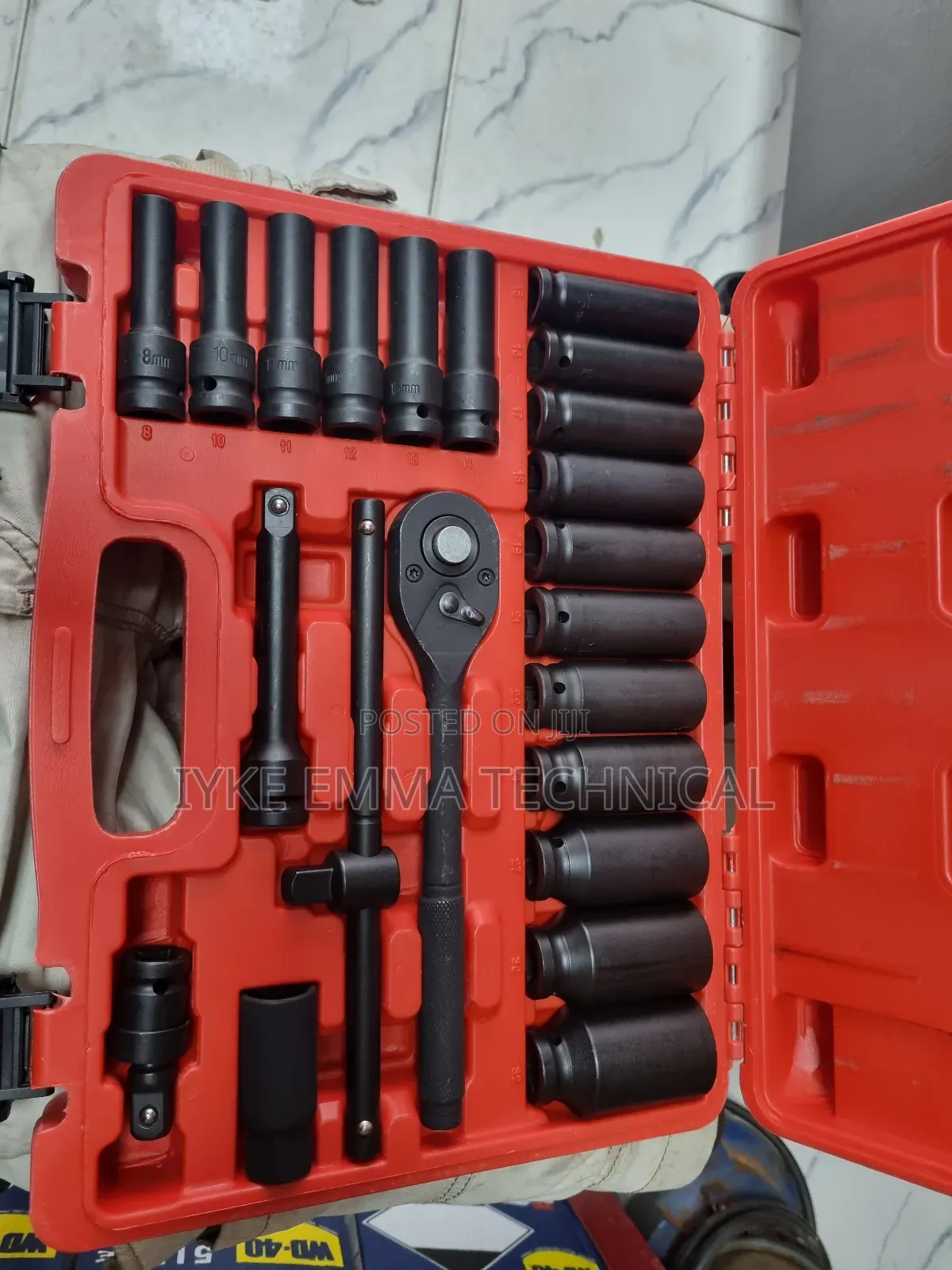 1/2" Drive Impact Socket Set