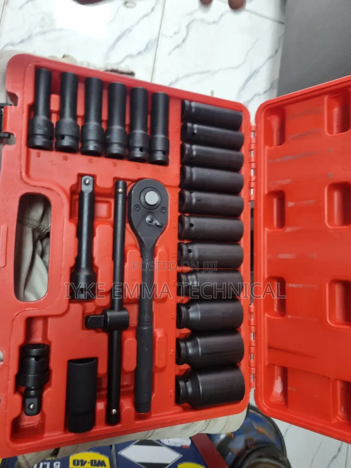 1/2" Drive Impact Socket Set