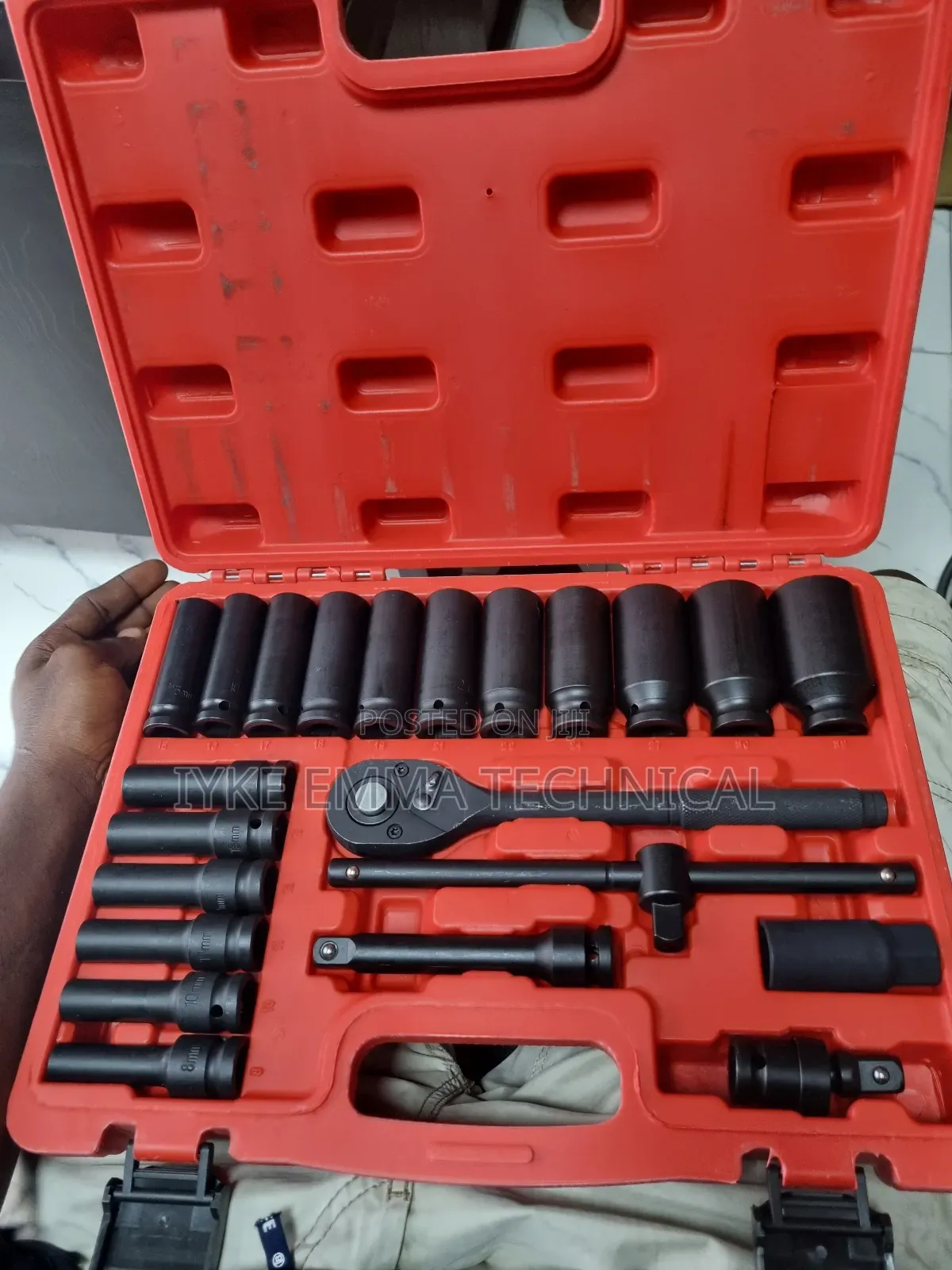 1/2" Drive Impact Socket Set