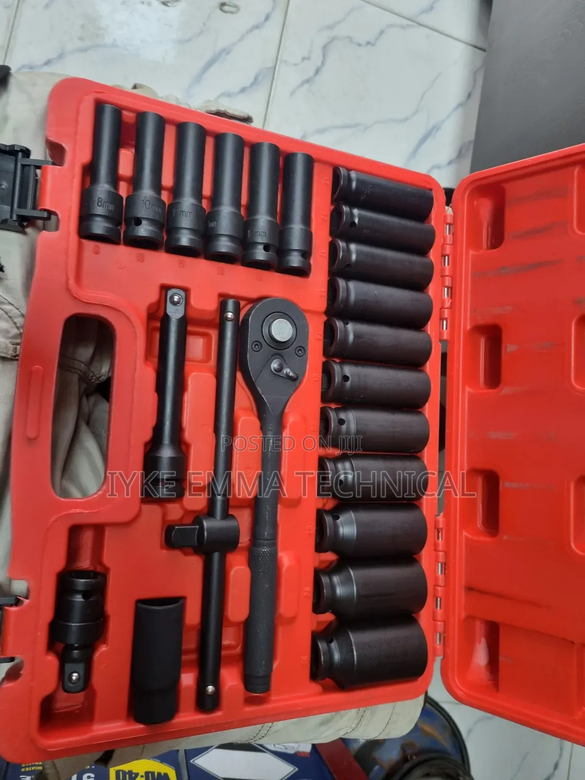 1/2" Drive Impact Socket Set