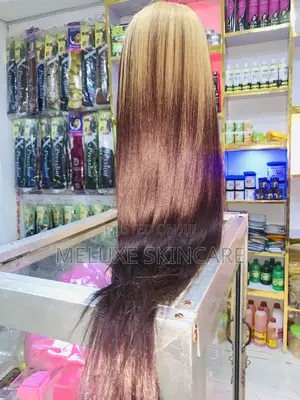Bone Straight Human Hair Blend