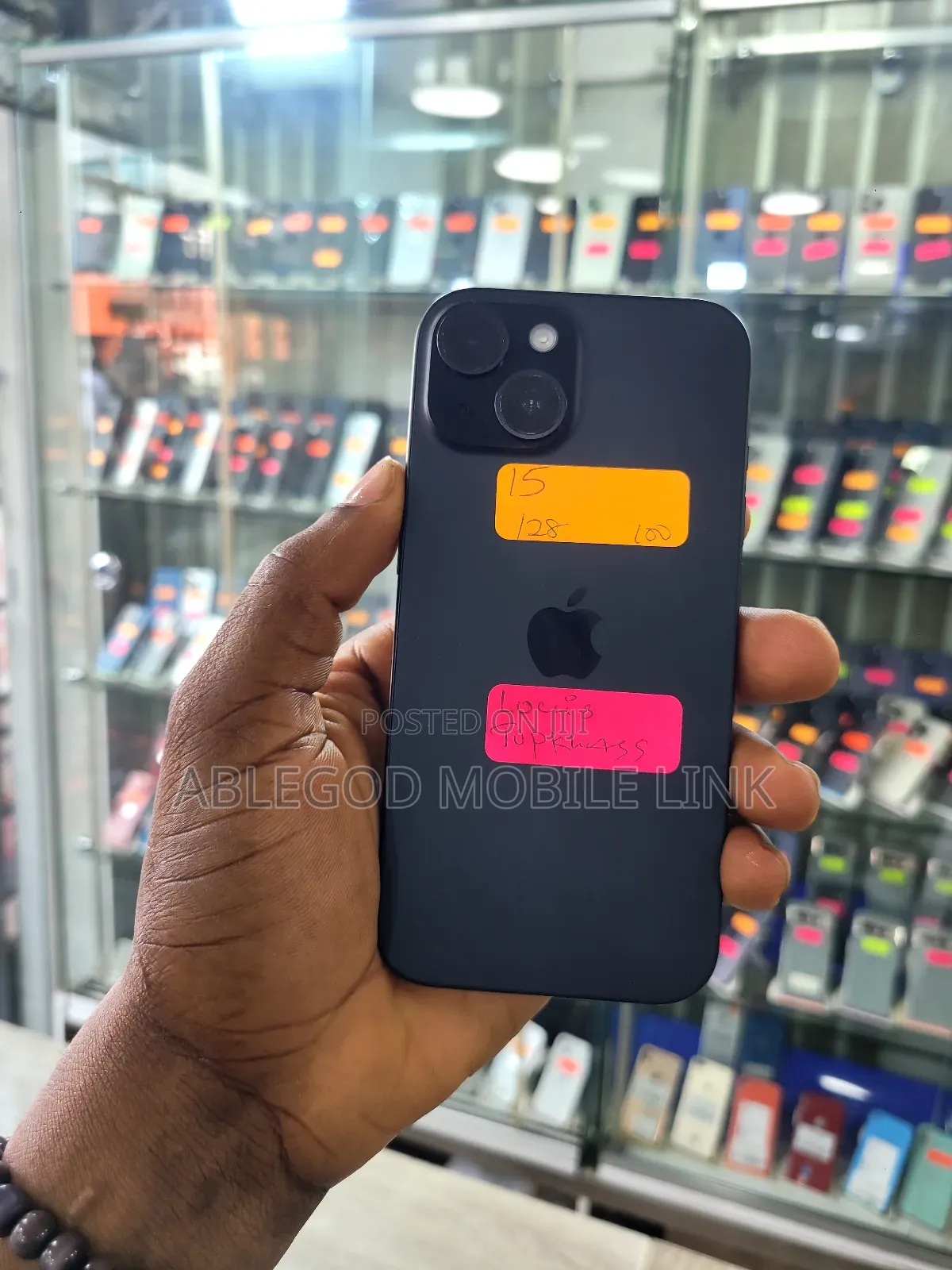 Apple iPhone 15 128 GB Black