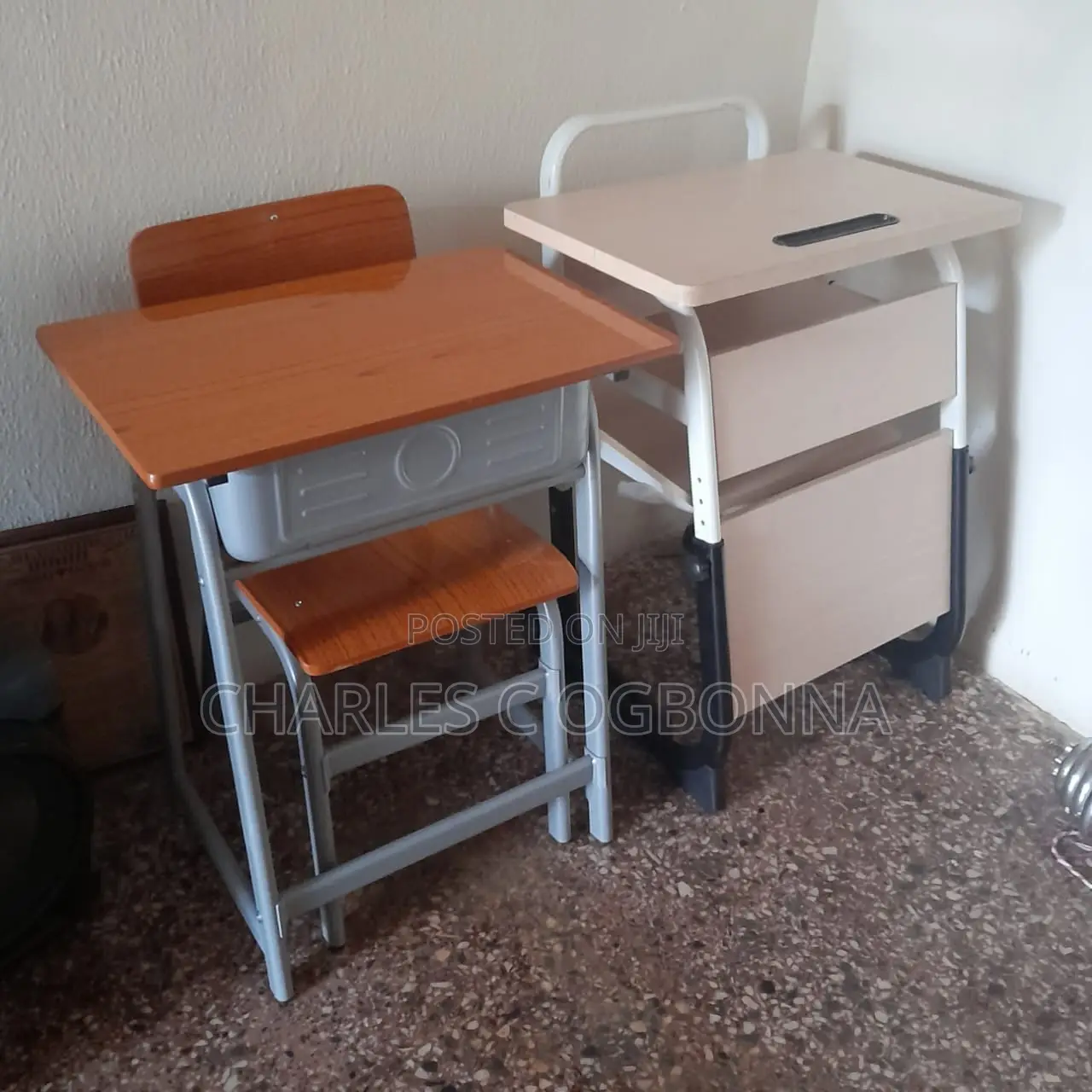 Fixed Height Student Desk and Chair