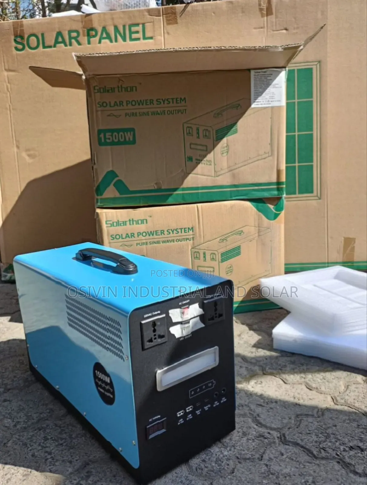 Alltop 1500w Solar Generator With Solar Panel 450w