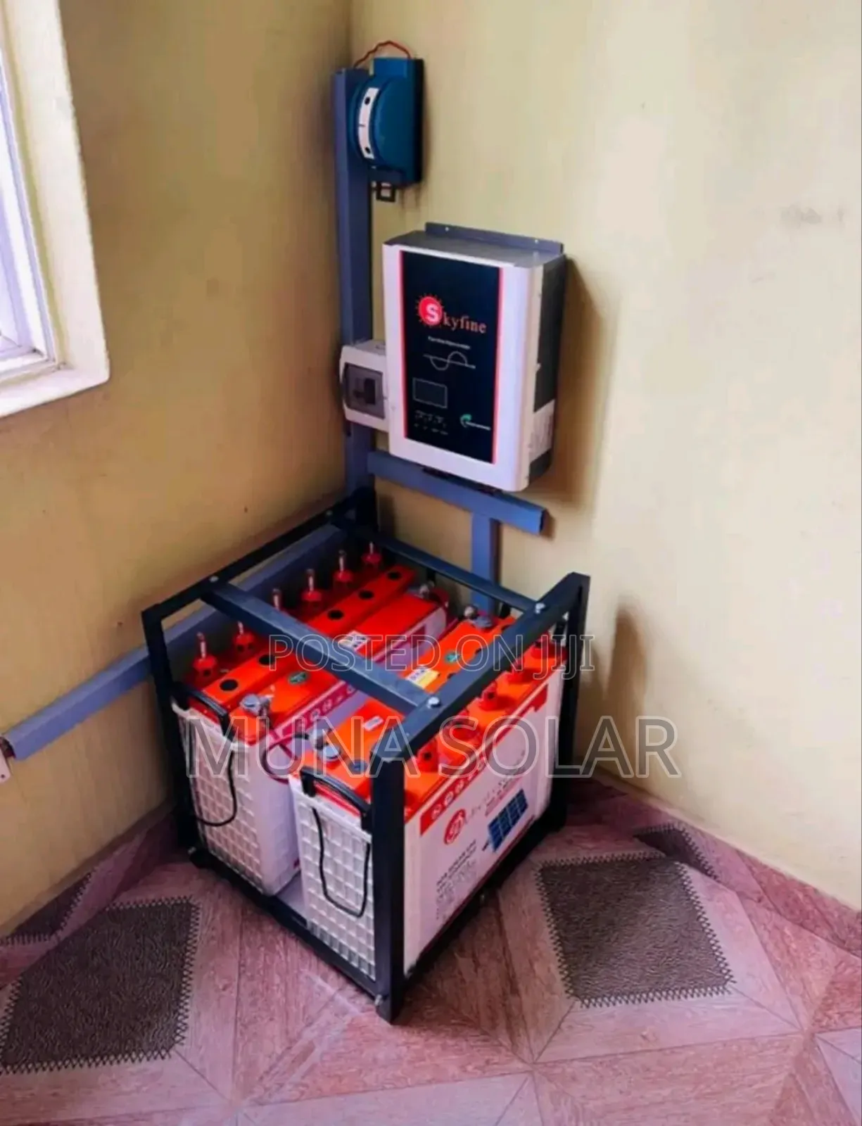 24v Installation 2 Battery 5kva Inverter 8 Panel