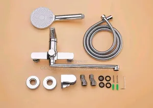 Wall Mounted Bathtub Mixer Chrome