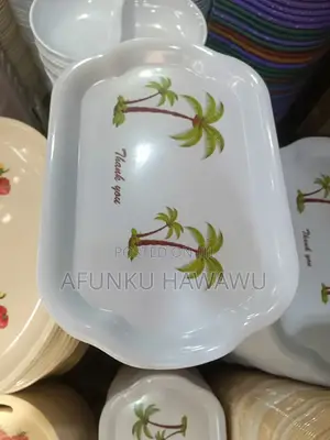Ceramic Unbreakable Medium Tray 12pcs