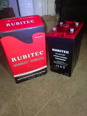 Valve Rechargeable Gel Battery, 2v, 500ah, Rubitec.