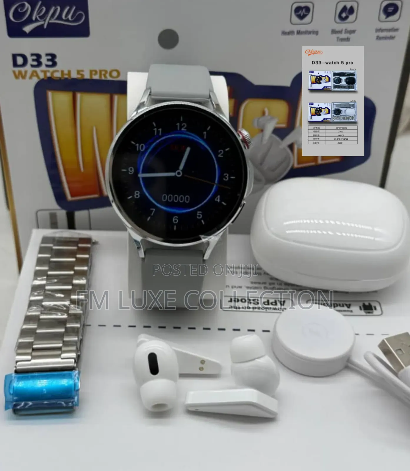 D33 Smartwatch 5 Pro