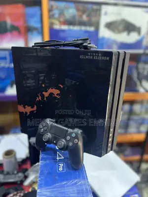 Ps4 Pro Console ( Customized)+ 10 Games Installed Both Fc25