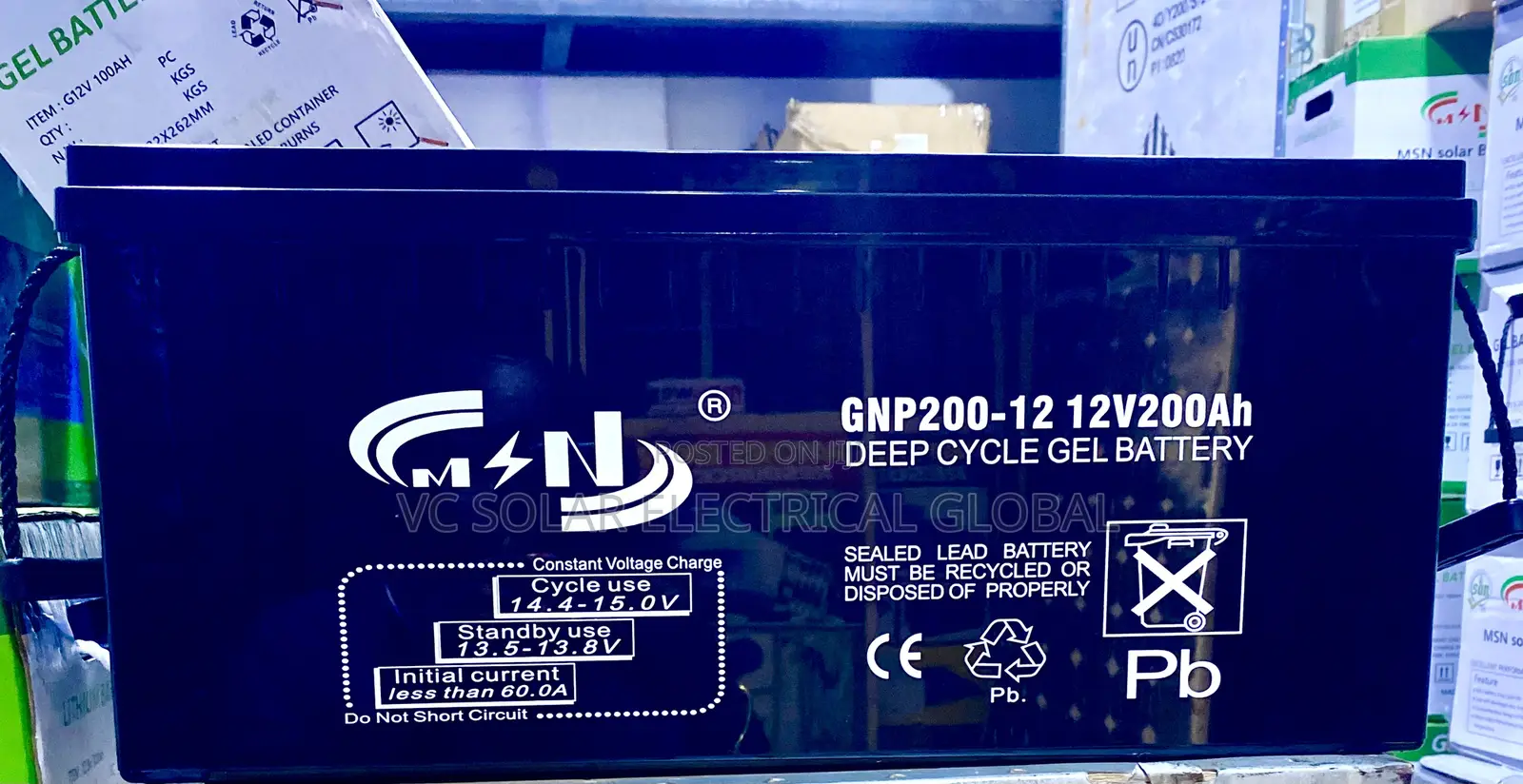 MSN 200ah Dry Cell Battery