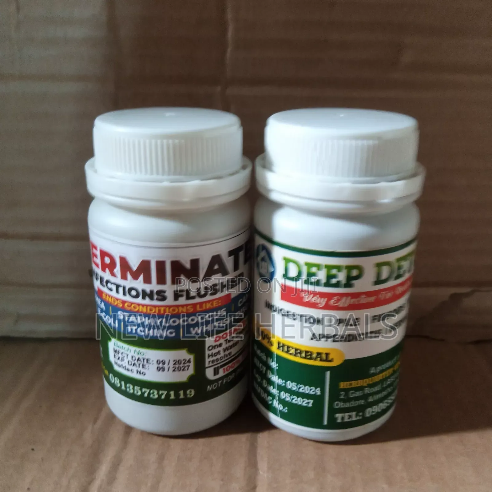 Terminal Infection Deep Detox Herbal Capsule