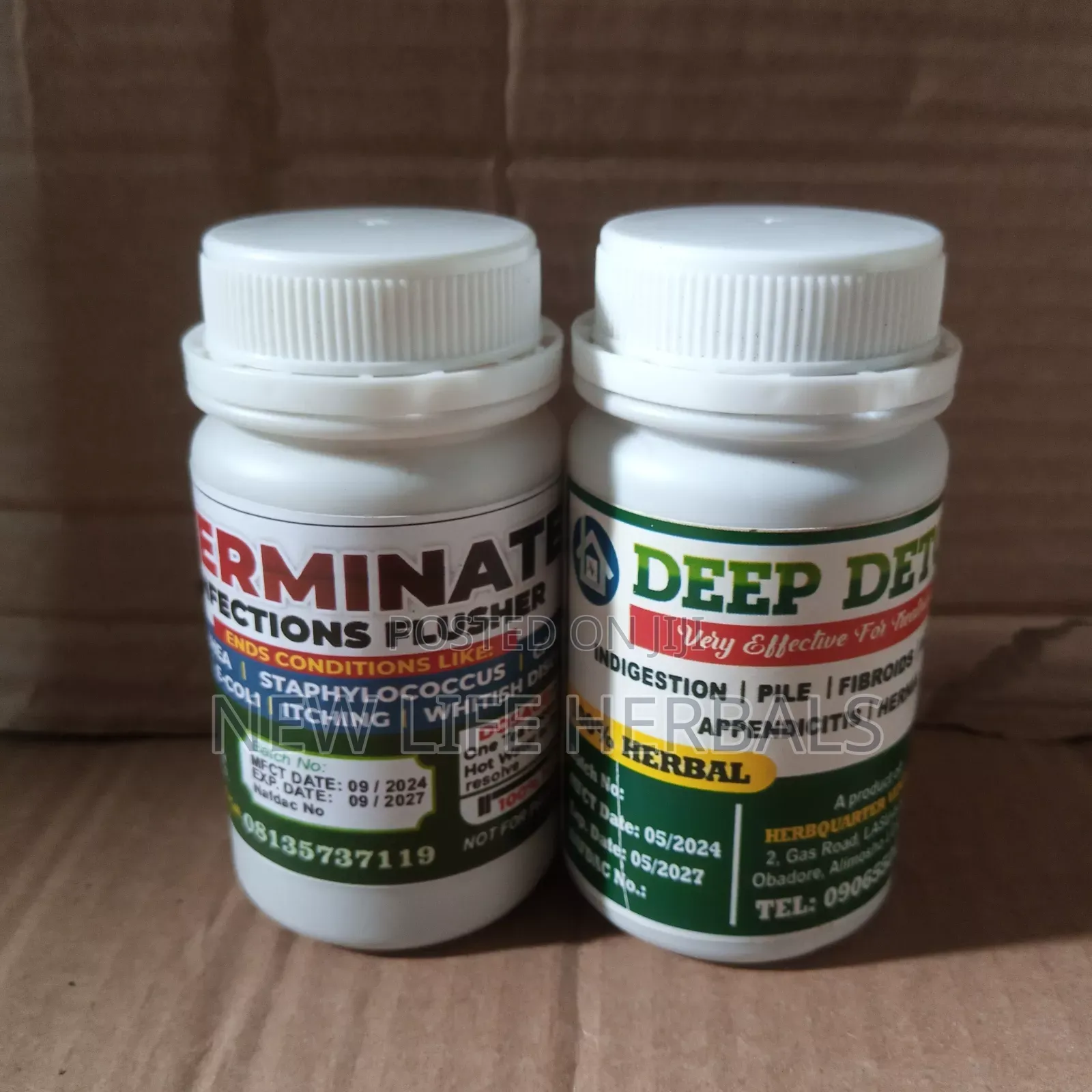Terminal Infection Deep Detox Herbal Capsule