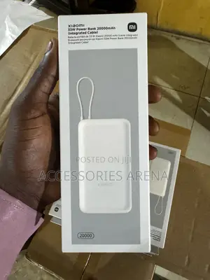 Mi 33w 20000mah Powerbank (Integrated Cable)