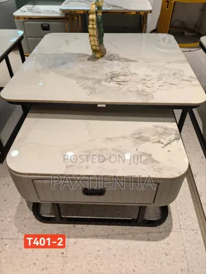 2 in 1 Marble Centre Table