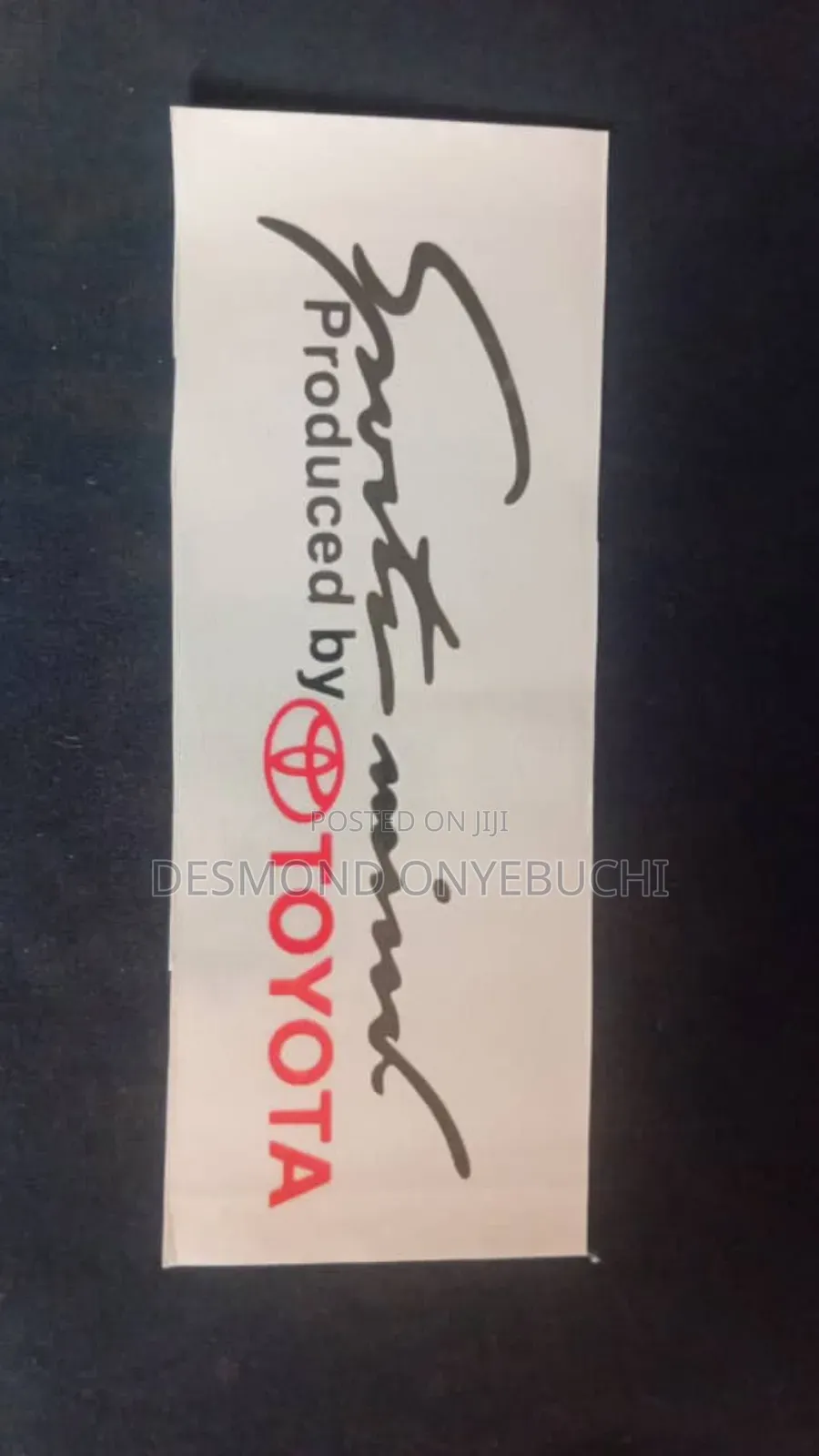 Toyota Stickers