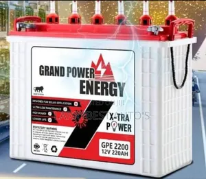 220ah Grand Power Energy Tubular Battery